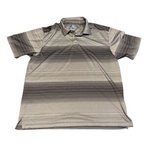 PGA Tour Shirt Mens Large Golf Lightweight Striped